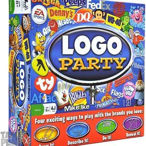 Logo Party Board Game by Spin Master